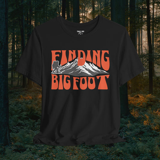 Bigfoot Hunting Unisex Tee, Sasquatch Searcher Shirt, Cryptid Lover Gift, Outdoor Adventure Apparel, Nature Enthusiast Top