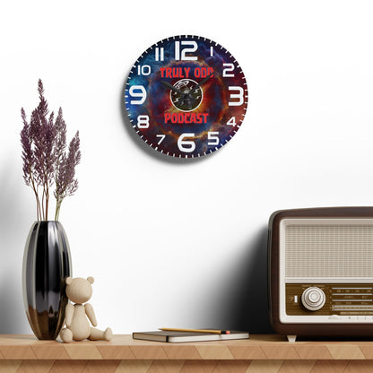 Wall Clock - Truly Odd Clock, Time Flies Where You're Being Odd, Support The Show
