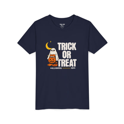 Youth Tee - Trick or Treat Halloween 2025