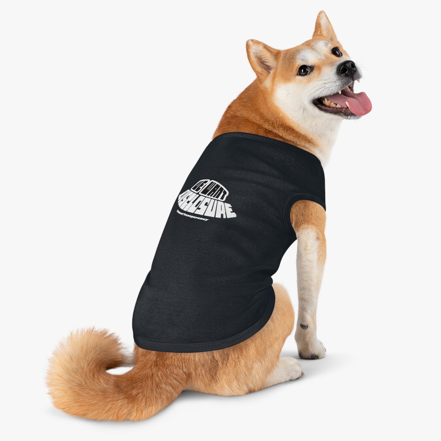 Pet Tank Top - Disclosure Dog Shirt