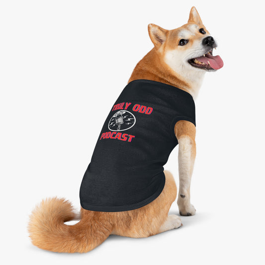 Pet Tank Top — "Truly Odd Podcast" Logo Dog & Cat Tee