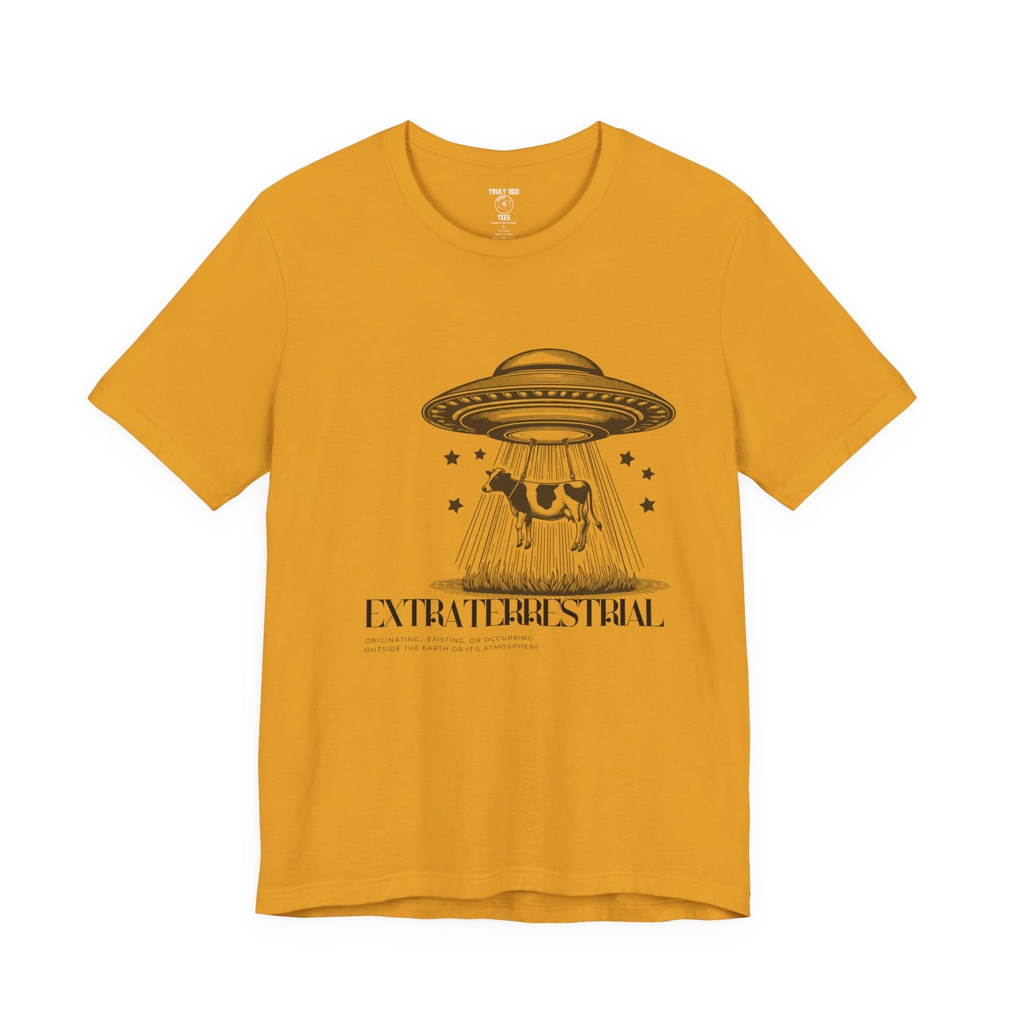 Cow-abunga! Funny Alien Shirt for UFO Enthusiasts, Galactic Style Unisex Tee