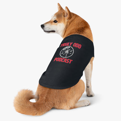 Pet Tank Top — "Truly Odd Podcast" Logo Dog & Cat Tee