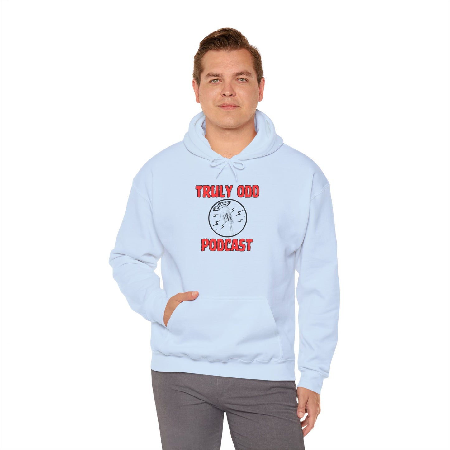 Unisex Heavy Hooded Sweatshirt - Truly Odd Pod