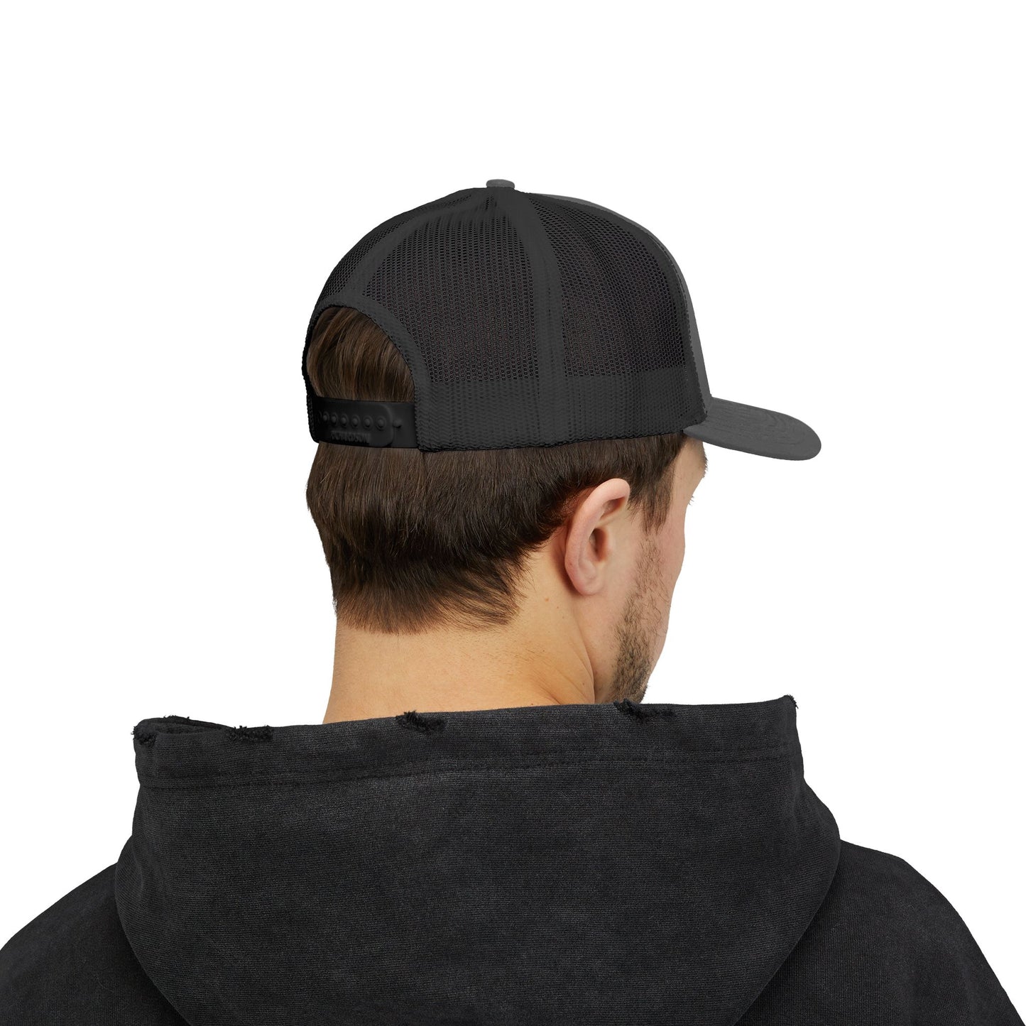 Ghost Hunter Advice Snapback Trucker Cap, Outdoor Hat, Gift for Paranormal Enthusiasts, Halloween Accessory, Trendy Cap