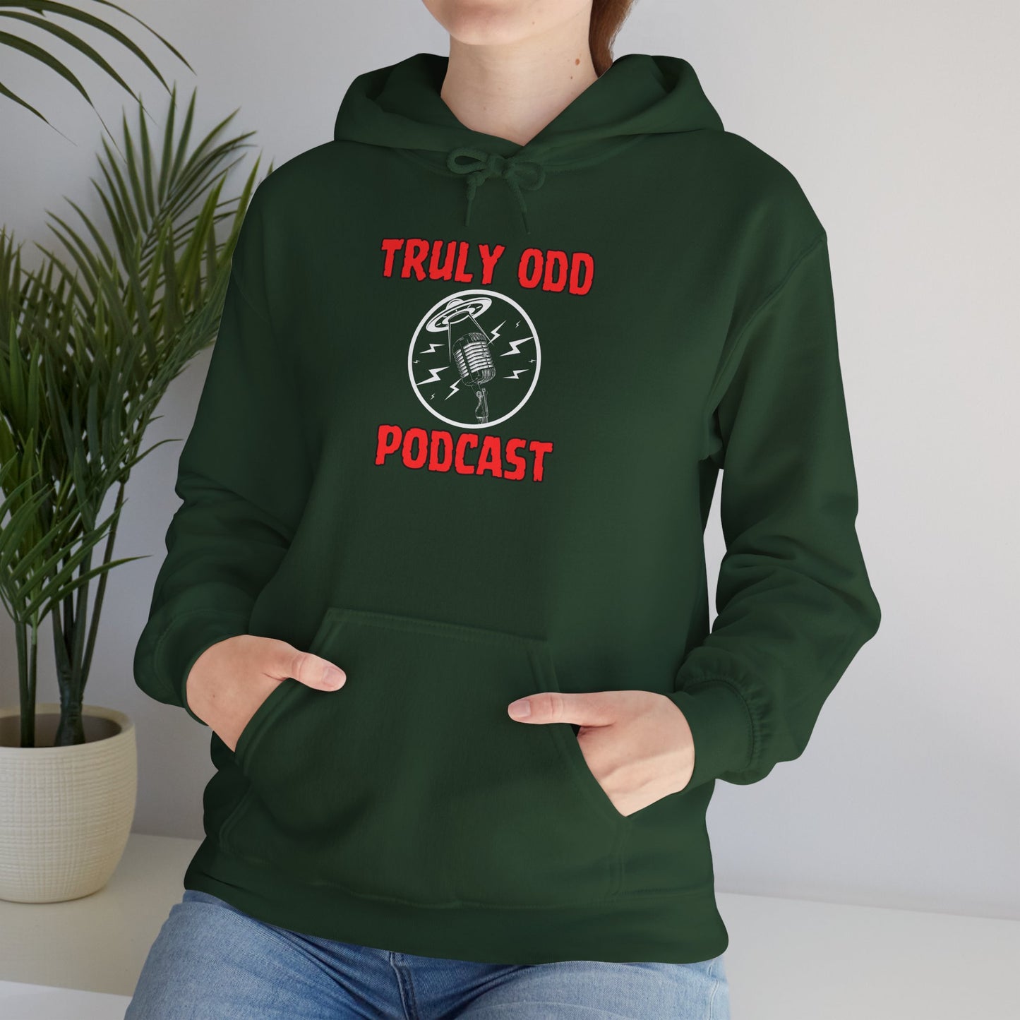 Unisex Heavy Hooded Sweatshirt - Truly Odd Pod