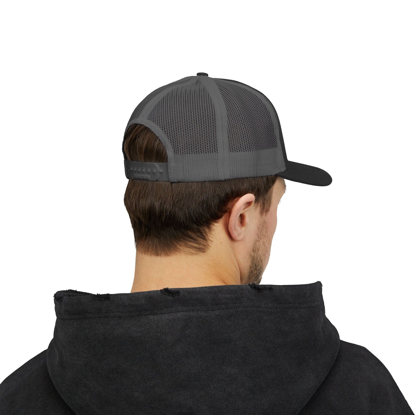 Ghost Hunter Advice Snapback Trucker Cap, Outdoor Hat, Gift for Paranormal Enthusiasts, Halloween Accessory, Trendy Cap