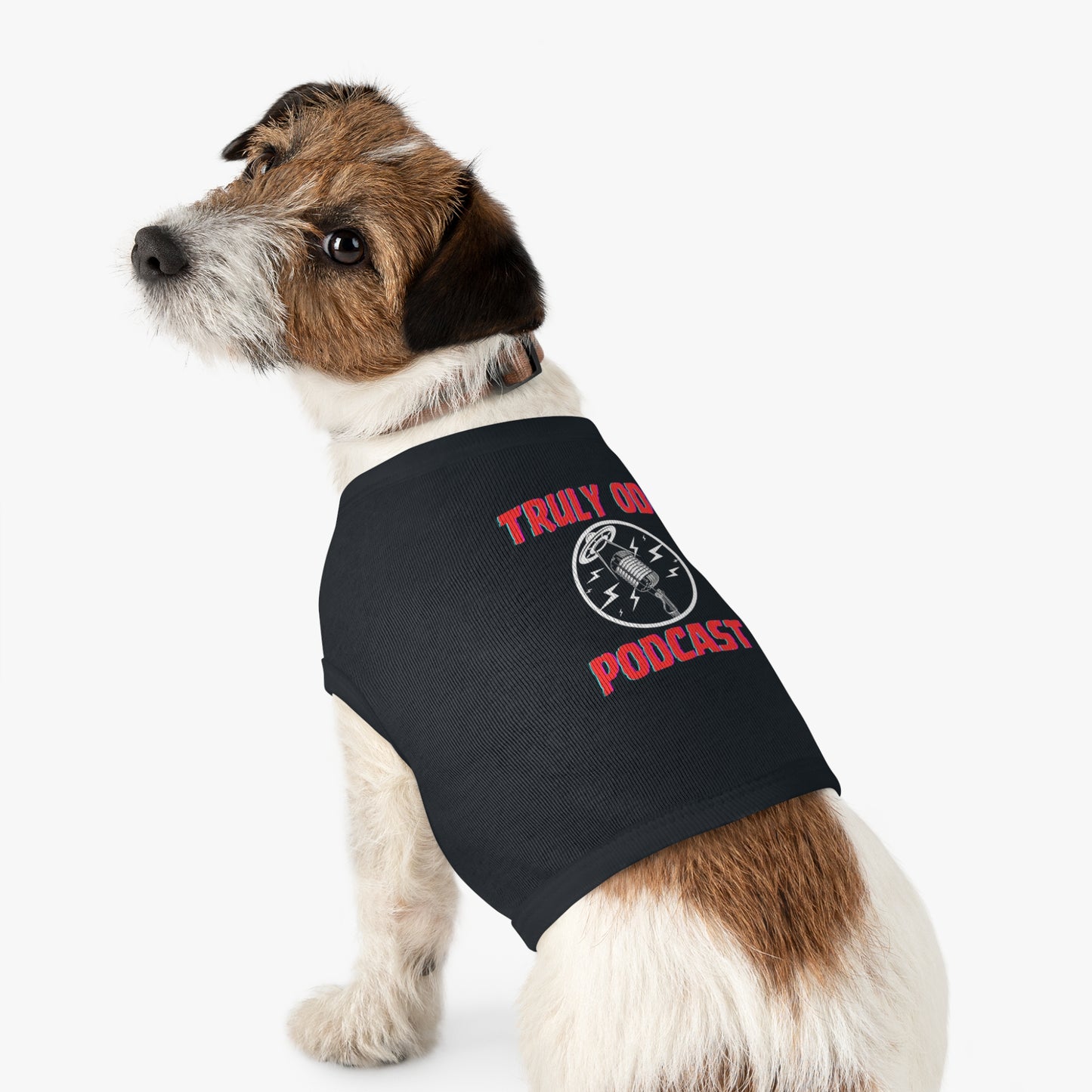 Pet Tank Top — "Truly Odd Podcast" Logo Dog & Cat Tee