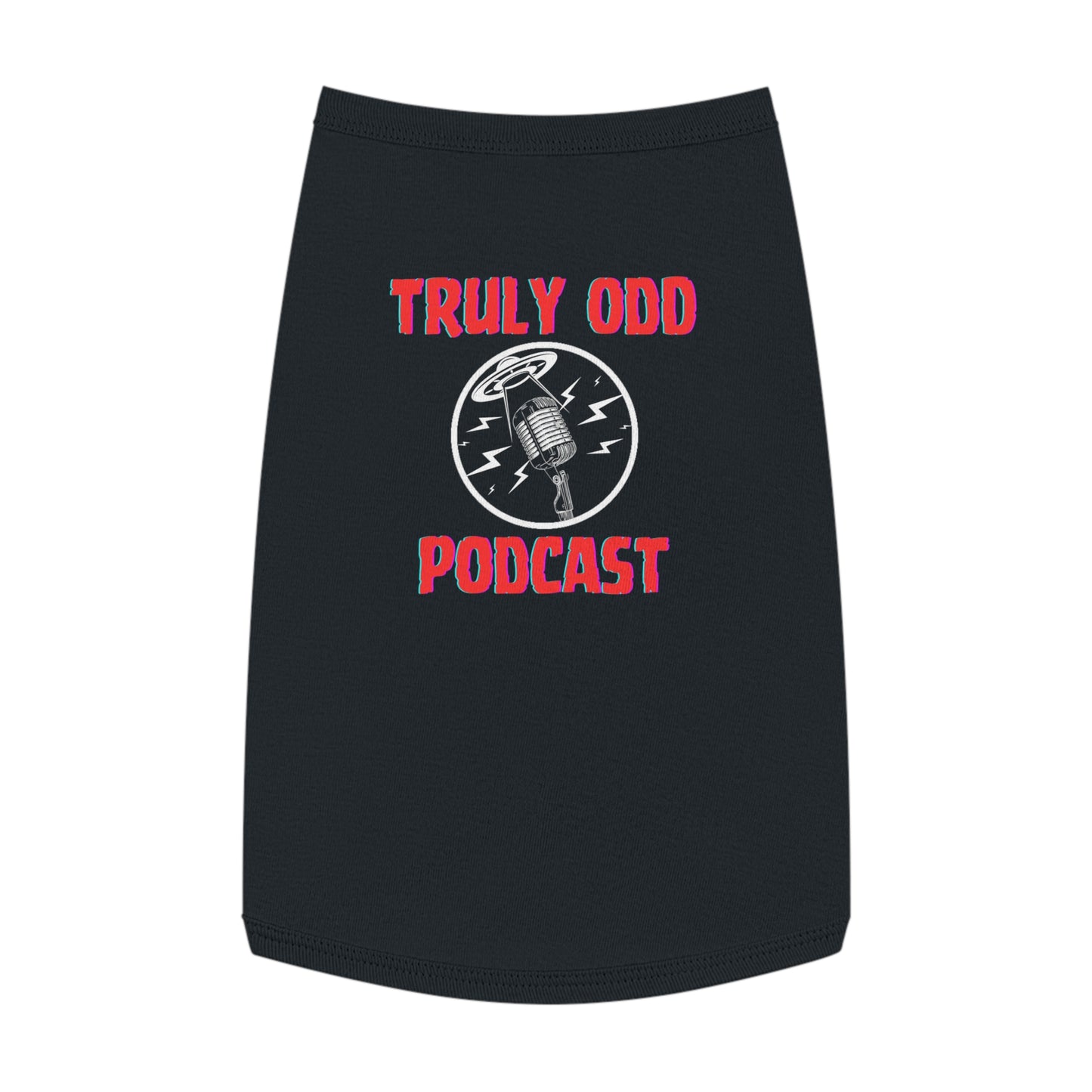 Pet Tank Top — "Truly Odd Podcast" Logo Dog & Cat Tee