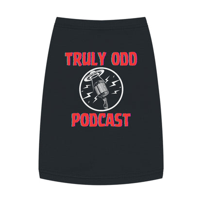 Pet Tank Top — "Truly Odd Podcast" Logo Dog & Cat Tee